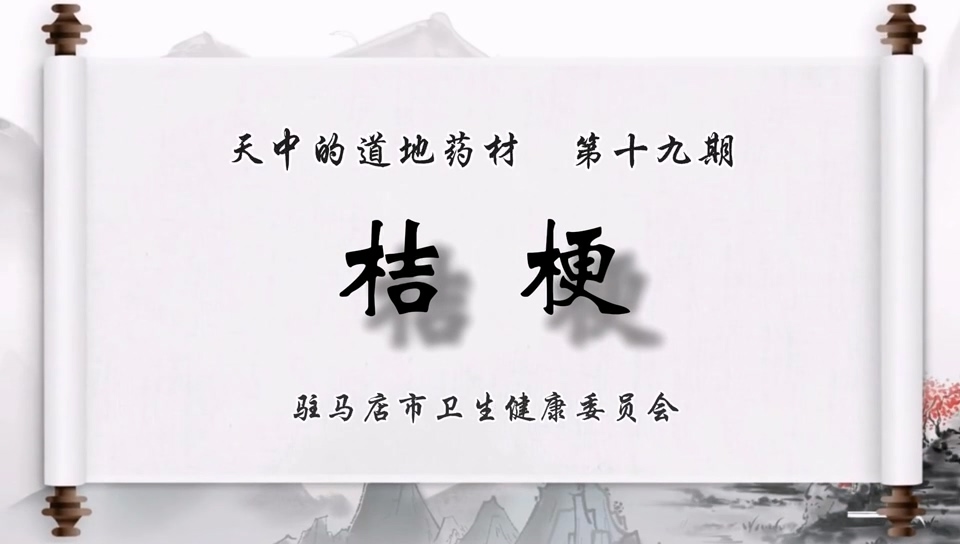 天中的道地藥材——桔梗