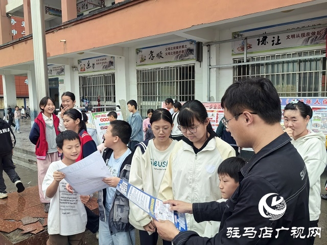 新蔡縣佛閣寺鎮舉辦“全國科普月”之科普進校園活動